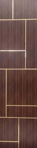 Charcoal Decorative Wall Panel Wood Brown 8x2 Ft - Ed 8202