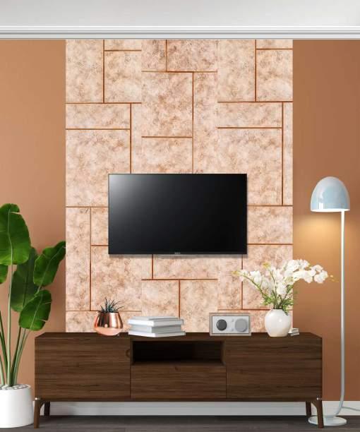 Charcoal Decorative Wall Panel Wood Brown 8x2 Ft - Ed 8214