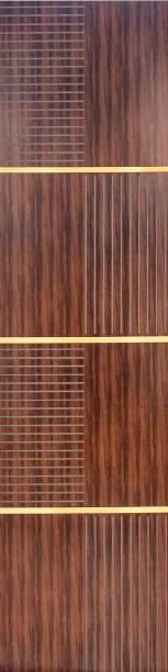 Charcoal Decorative Wall Panel Wood Brown 8x2 Ft - Ed 8311