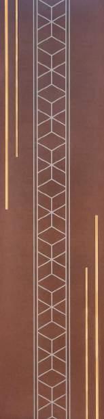 Luxury Charcoal Decorative Wall Panel Wood Brown 8x2 Ft - Ed 8313