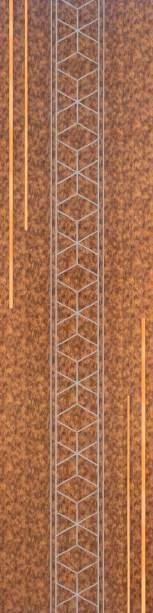 Charcoal Decorative Wall Panel Wood Brown 8x2 Ft - Ed 8315