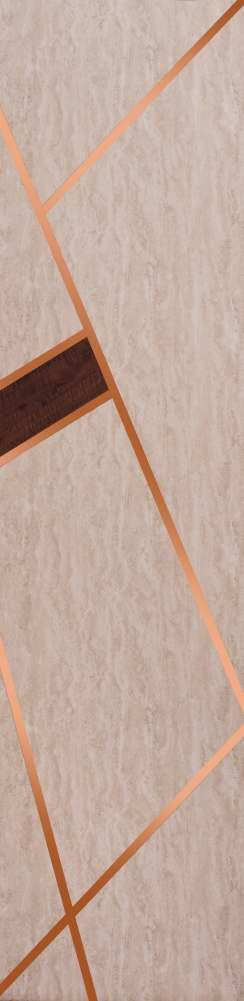 Decorative Wall Panel Wood Brown 8x2 Ft - Ed 8324