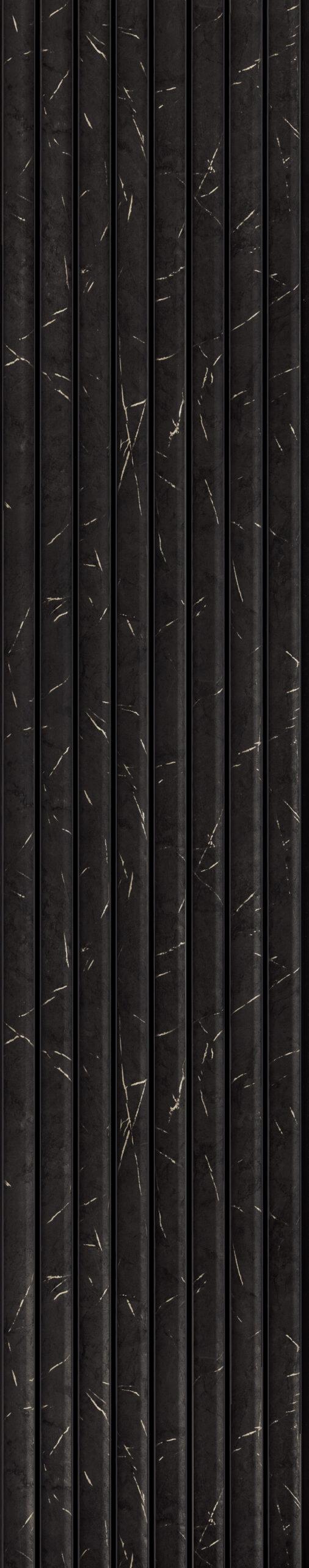 Brown Luxury Charcoal Louvers Wood 8x0.83 Ft - Ed 82010