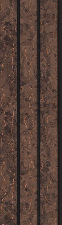 Marbles & Stones Brown Marble Look Charcoal Louver/Panel 8x0.42 ft marble & stone Brown PN 05486