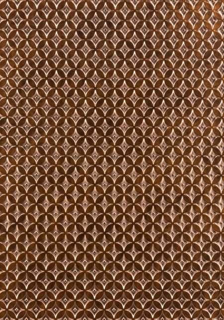 Decorative Wall Panel Metallic Brown 8x4 Ft - Ed 18111