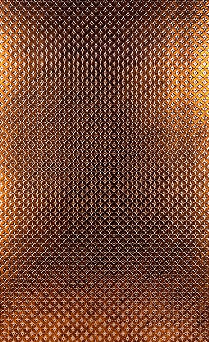 Decorative Wall Panel Metallic Brown 8x4 Ft - Ed 18111