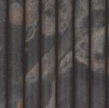 Brown Patterned Charcoal Louvers Designer 8x1 Ft - Rc 1108