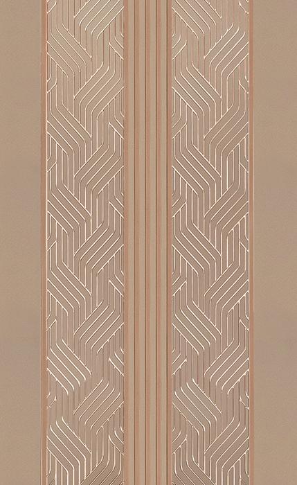 Decorative Wall Panel Designer Brown 8x2 Ft - Ed1007