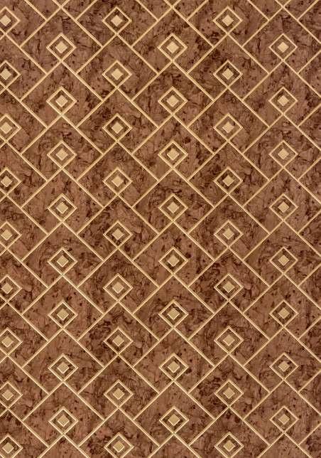 Decorative Wall Panel Designer Brown 8x2 Ft - Ed 536