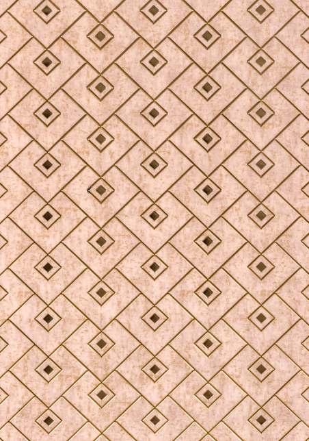 Decorative Wall Panel Designer Brown 8x2 Ft - Ed 537