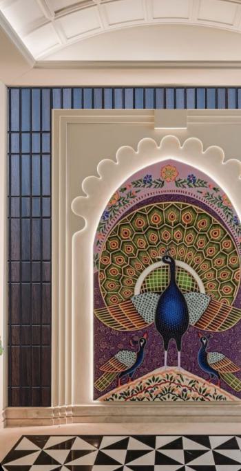 Decorative Wall Panel Designer Brown 8x2 Ft - Ed 910