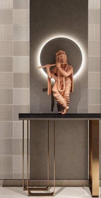 Decorative Wall Panel Designer Brown 8x2 Ft - Ed 916