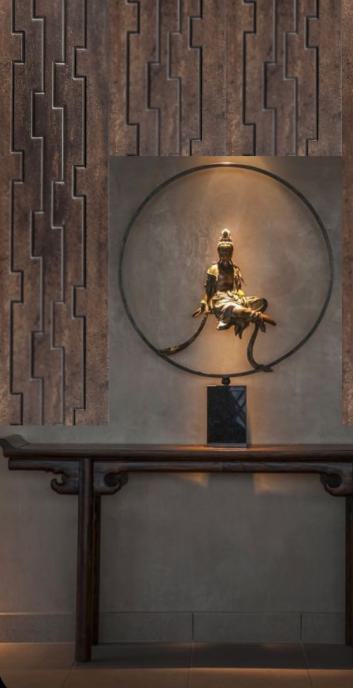 Decorative Wall Panel Designer Brown 8x2 Ft - Ed 922