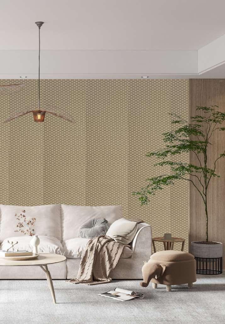 Decorative Wall Panel Designer Brown 8x2 Ft - Pn 03816