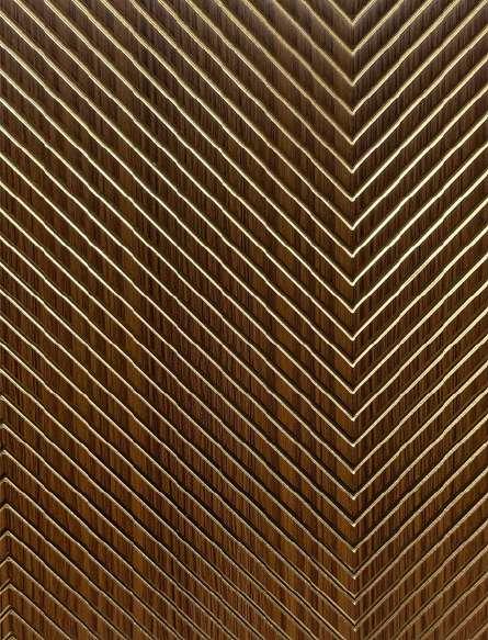 Decorative Wall Panel Designer Brown 8x2 Ft - Pn 03828