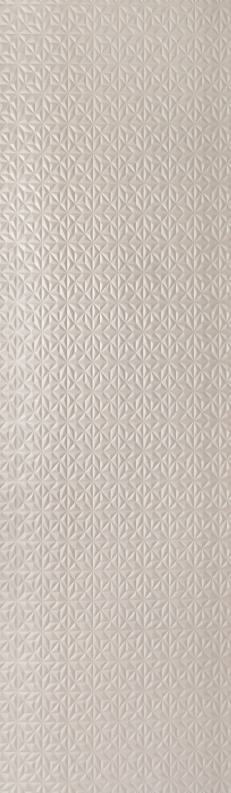 Brown Patterned Charcoal Louver Designer 8x2 Ft - Tr 9510