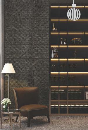 Decorative Wall Panel Designer Brown 8x2 Ft - 2A 01923