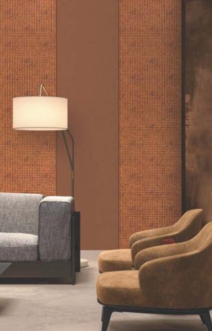 Decorative Wall Panel Designer Brown 8x2 Ft - Ls 2101