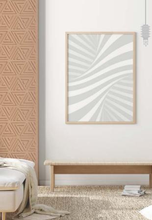 Charcoal-based Decorative Wall Panel Designer Brown 8x2 Ft - Ls 2523