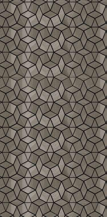 Decorative Wall Panel Designer Brown 4x2 Ft - Pn 03729