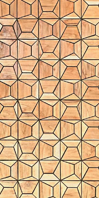 Decorative Wall Panel Designer Brown 4x2 Ft - Pn 03735