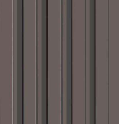 Brown Plain Colour Charcoal Louver Colors 8x0.39 Ft - Wl 1811