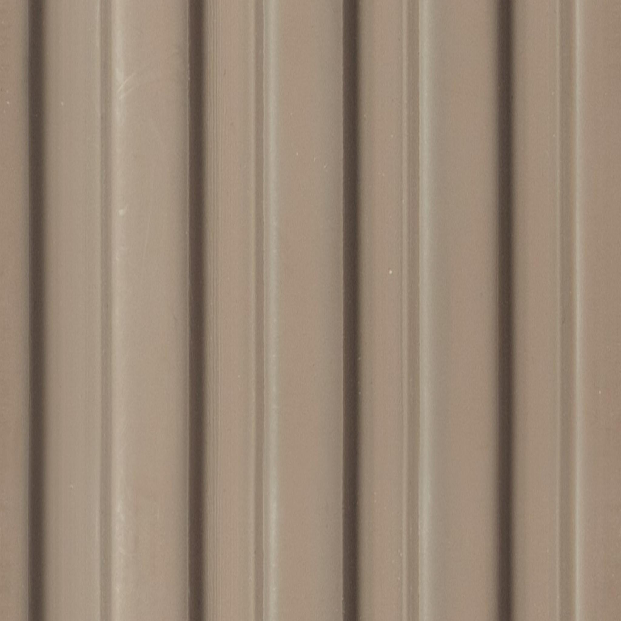 Brown Plain Colour Charcoal Louver Colors 8x0.39 Ft - Wl 1811