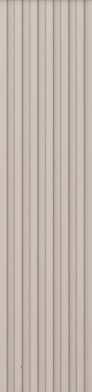 Plain Solids Charcoal Louvers Panel Colors Brown 8x0.33 Ft - Pn 00636