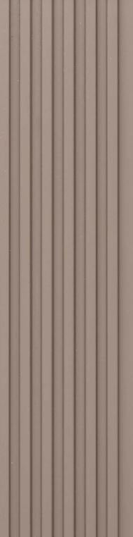 Plain Solids Brown Colour Charcoal Louver Colors 8x0.33 Ft - Pn 00641