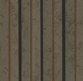 Brown Plain Colour Charcoal Louver Colors 8x0.41 Ft - 1605