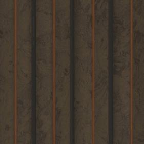 Brown Plain Colour Charcoal Louver Colors 8x0.41 Ft - 1606