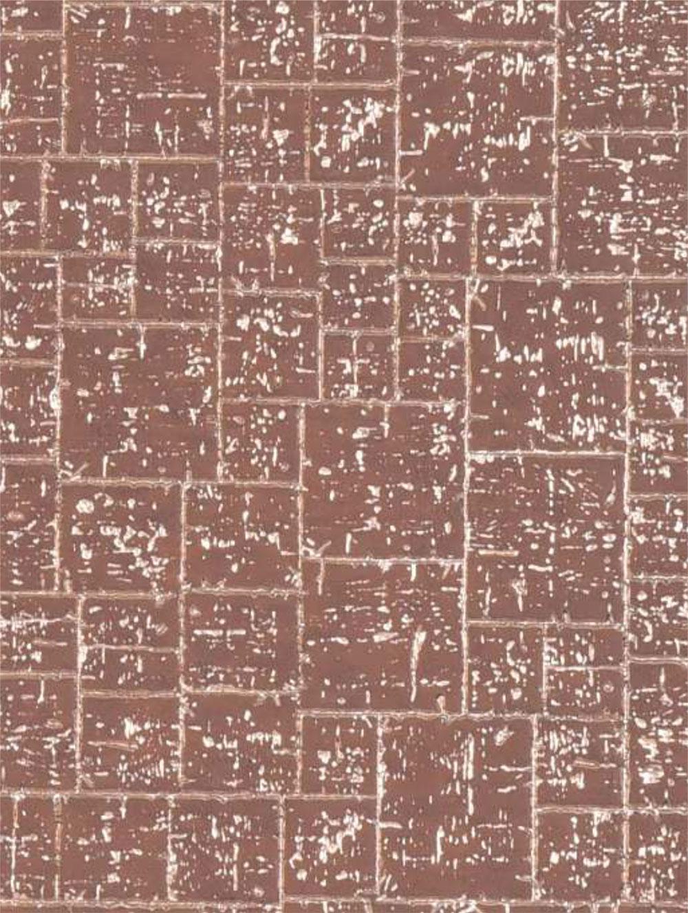 Decorative Wall Panel Marble & Stone Brown 8x2 Ft - Ed 511