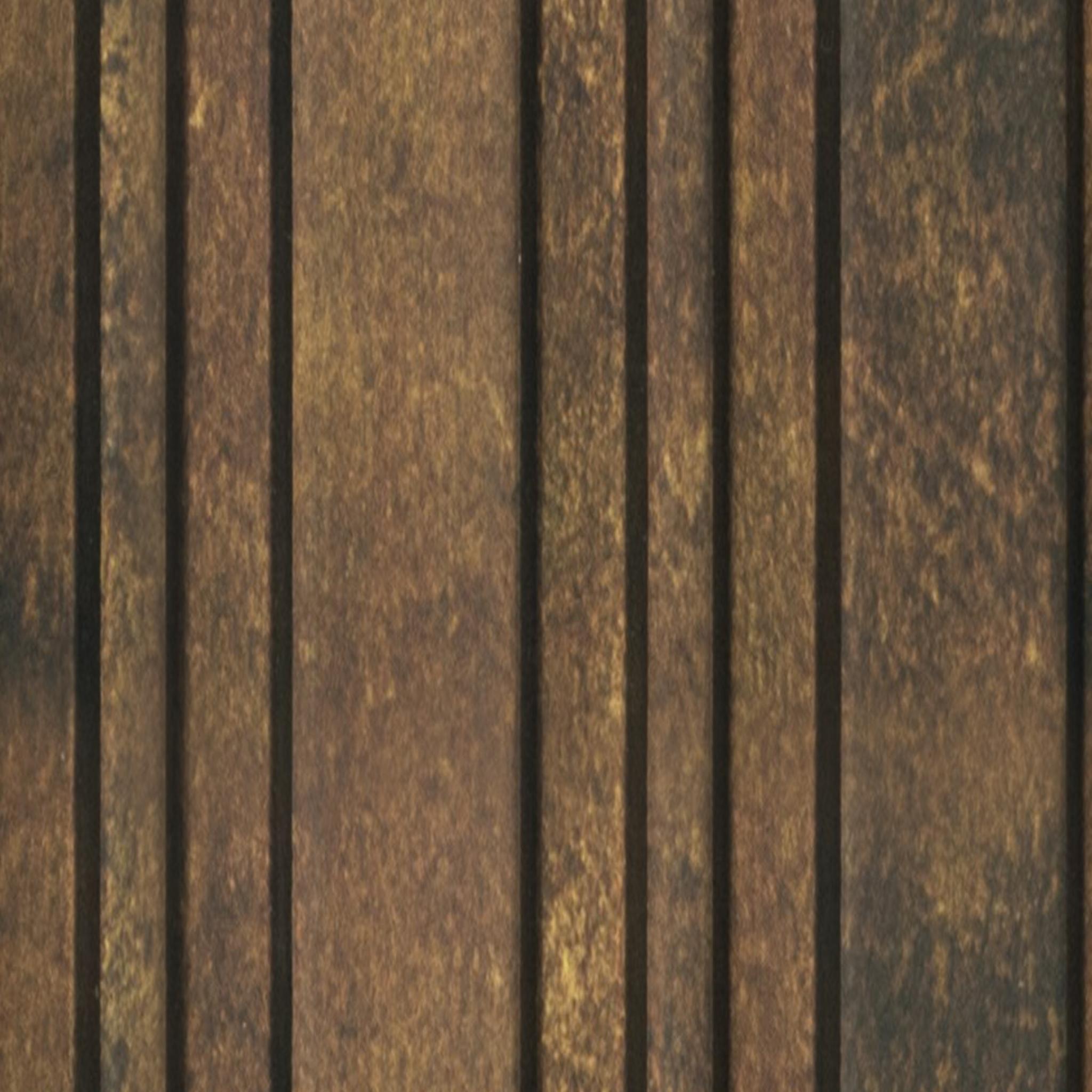 Brown Stone Charcoal Louvers Panel Marble & 8x0.4 Ft - Pn 03367