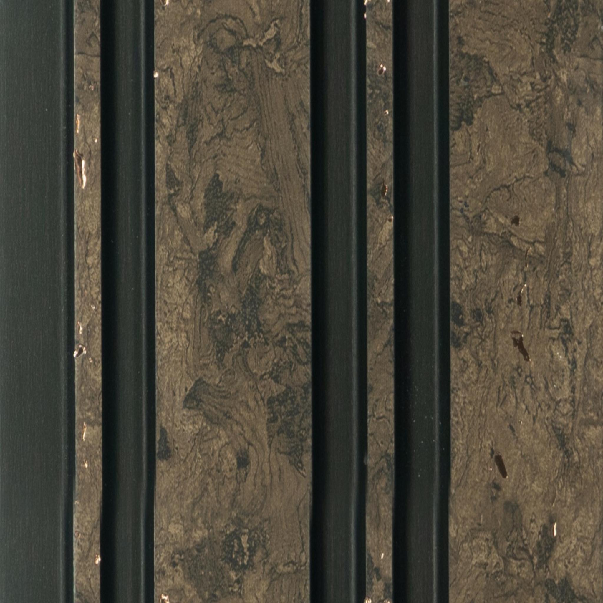 Brown Stone Charcoal Louvers Marble & 8x0.39 Ft - Pn 00833