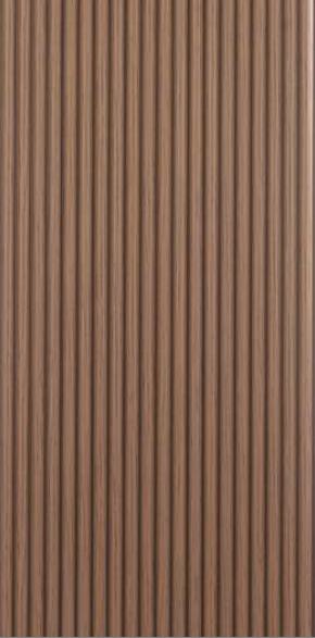 Brown Wood Charcoal Louvers 8x1 Ft - Rc 1106