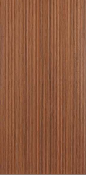Brown Wood Charcoal Louvers 8x1 Ft - Rc 1129