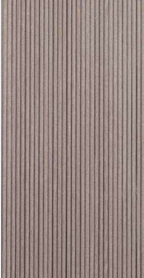 Brown Wood Charcoal Louvers 8x1 Ft - Rc 1130