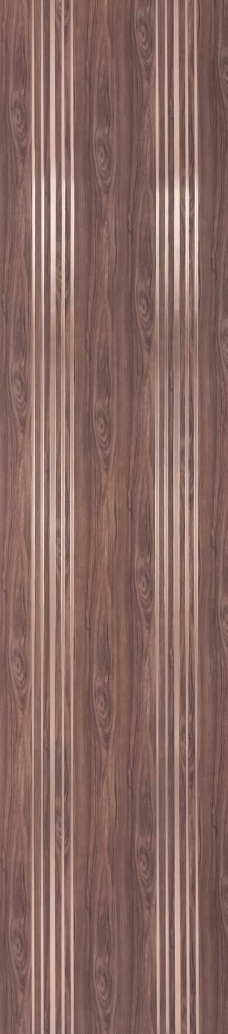 Decorative Wall Panel Wood Brown 8x2 Ft - Ed1017