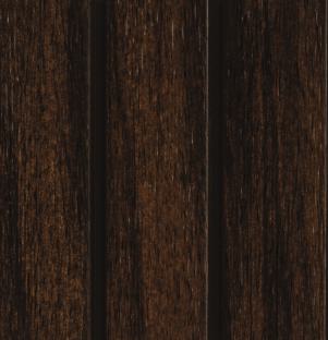 Brown Wooden Charcoal Louver Wood 8x0.39 Ft - Wl 1235