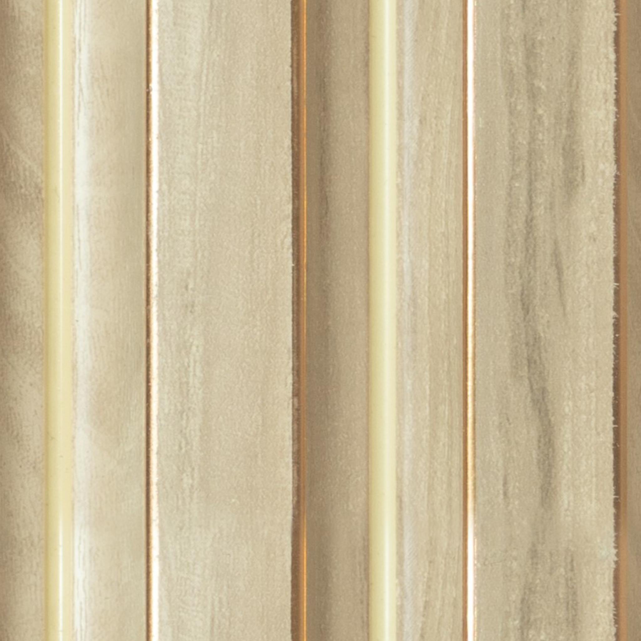 Brown Wooden Charcoal Louver Wood 8x0.39 Ft - Wl 1612