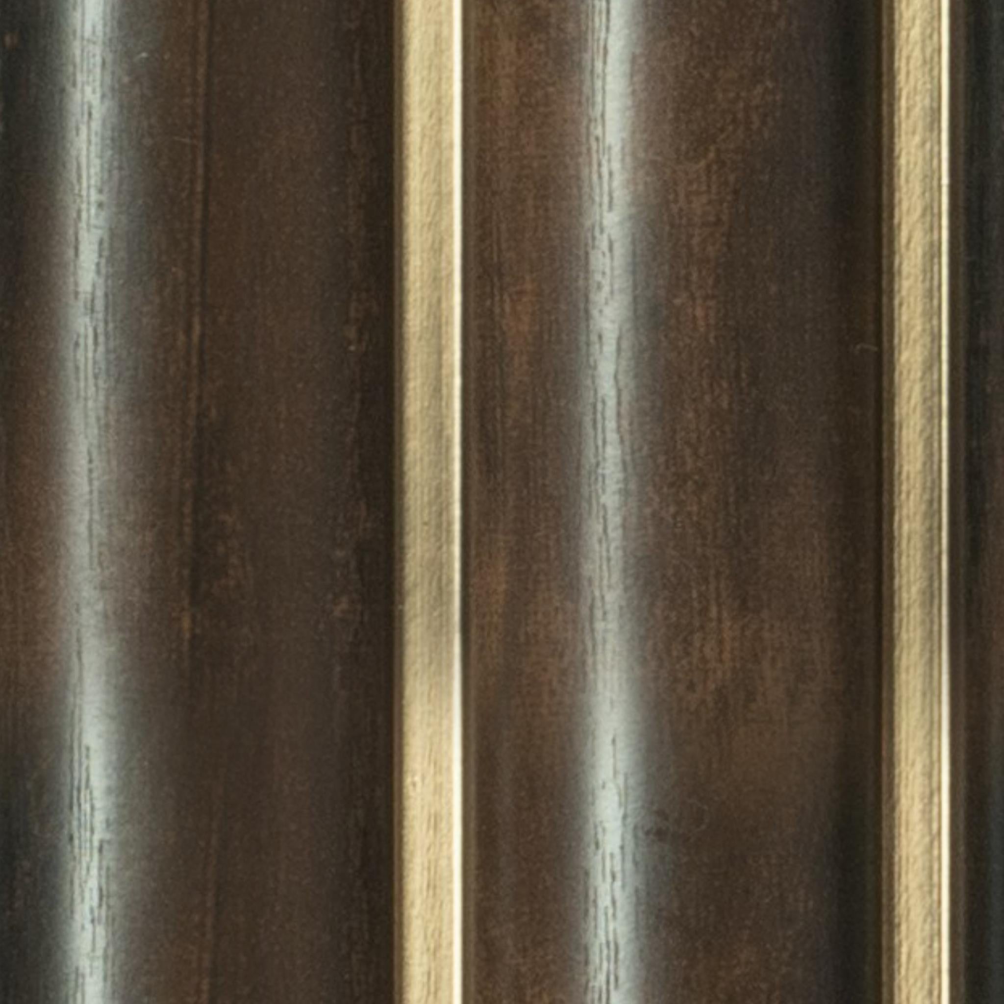 Brown Wooden Charcoal Louver Wood 8x0.39 Ft - Wl 1624