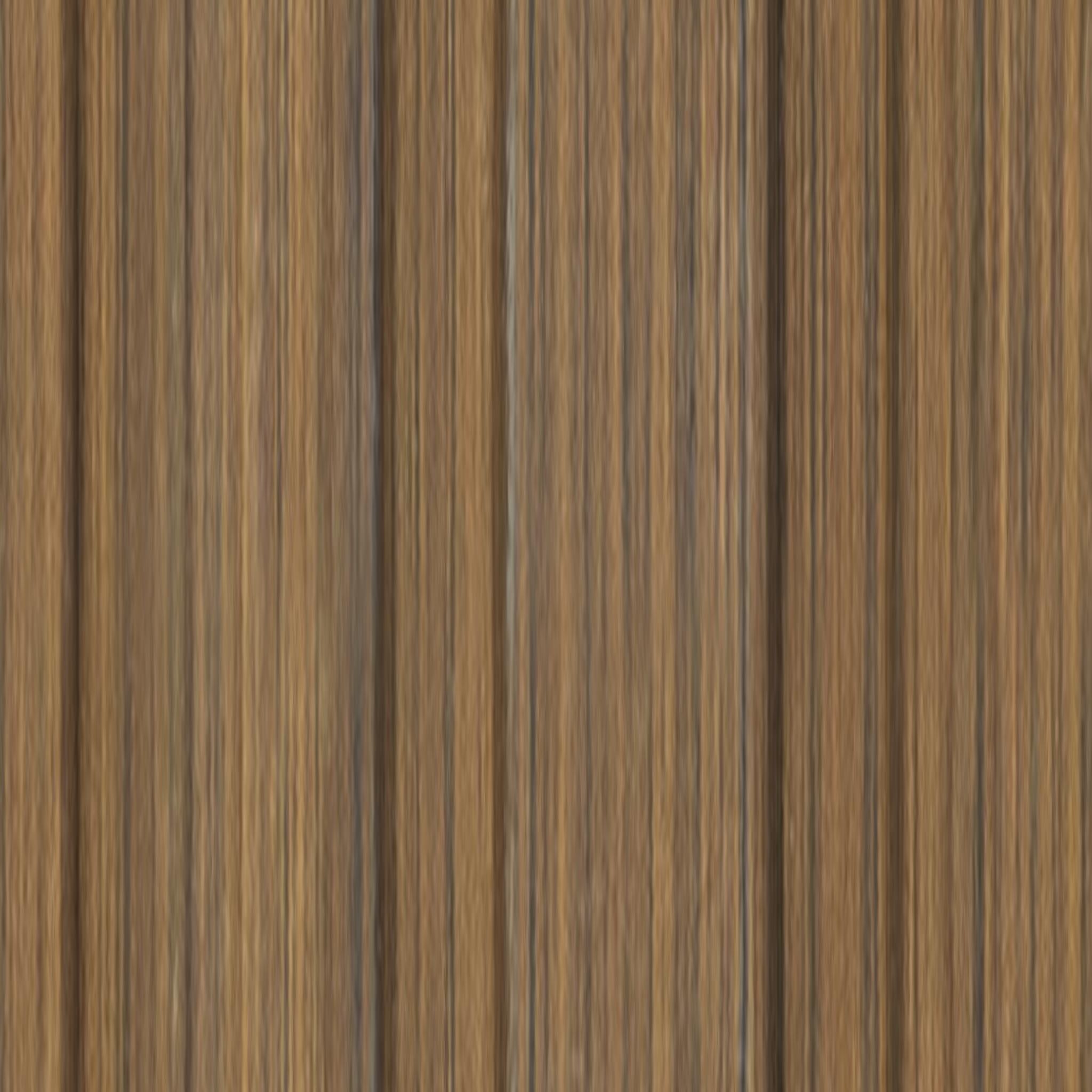 Premium Charcoal Panel Wood Louvers Brown 8x0.4 Ft - Pn 03362