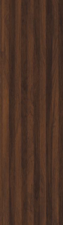 Wooden Panels Premium Charcoal Panel 8x0.42 ft wood louvers Brown PN 05487