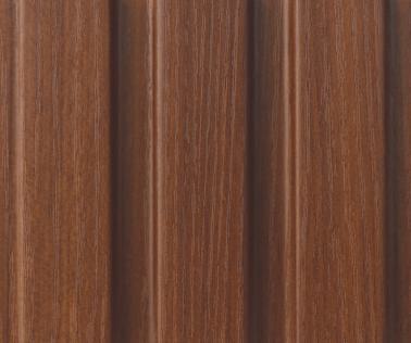 Premium Panel Brown Wooden Look Charcoal Louver 8x0.41 ft wood Brown MD 6407