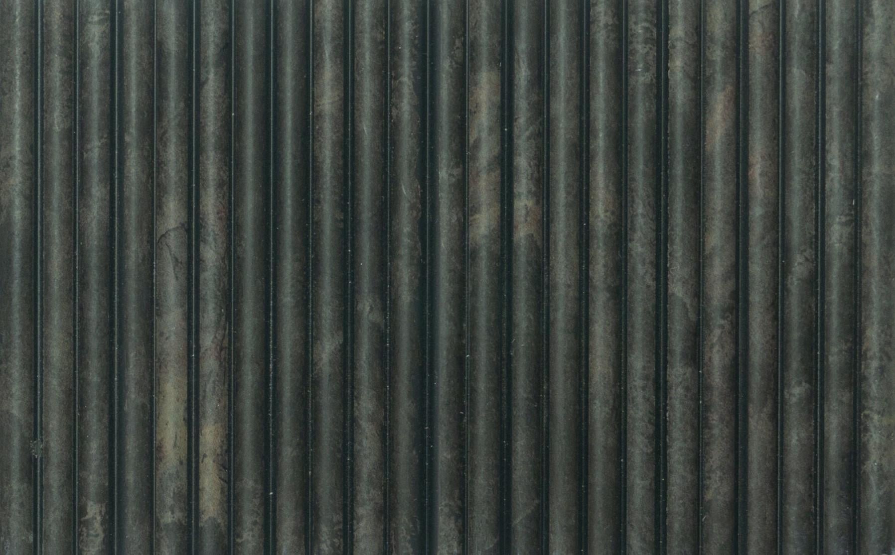 Premium Charcoal Panel Wood Louvers Brown 8x0.52 Ft - Pn 00531