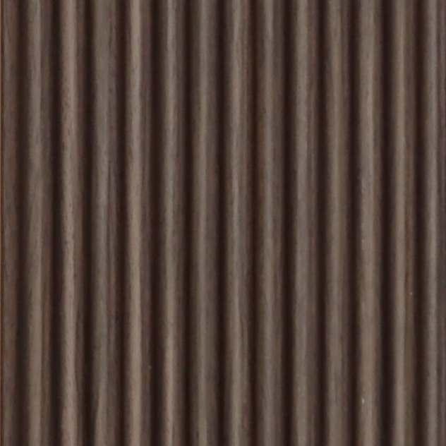 Brown Wooden Charcoal Louvers Panel Wood 9.5x0.37 Ft - Pn 03569