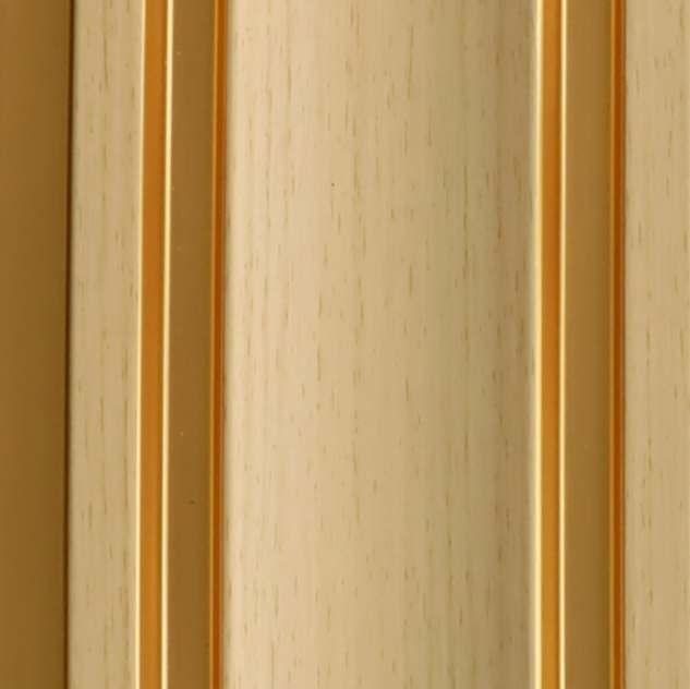 Brown Wooden Charcoal Louvers Panel Wood 9.5x0.39 Ft - Pn 03549