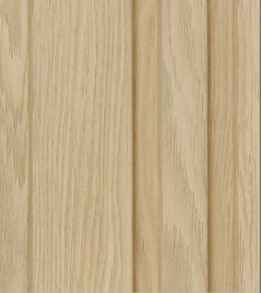 Brown Wooden Charcoal Louver Wood 9.5x0.41 Ft - Wl 3419