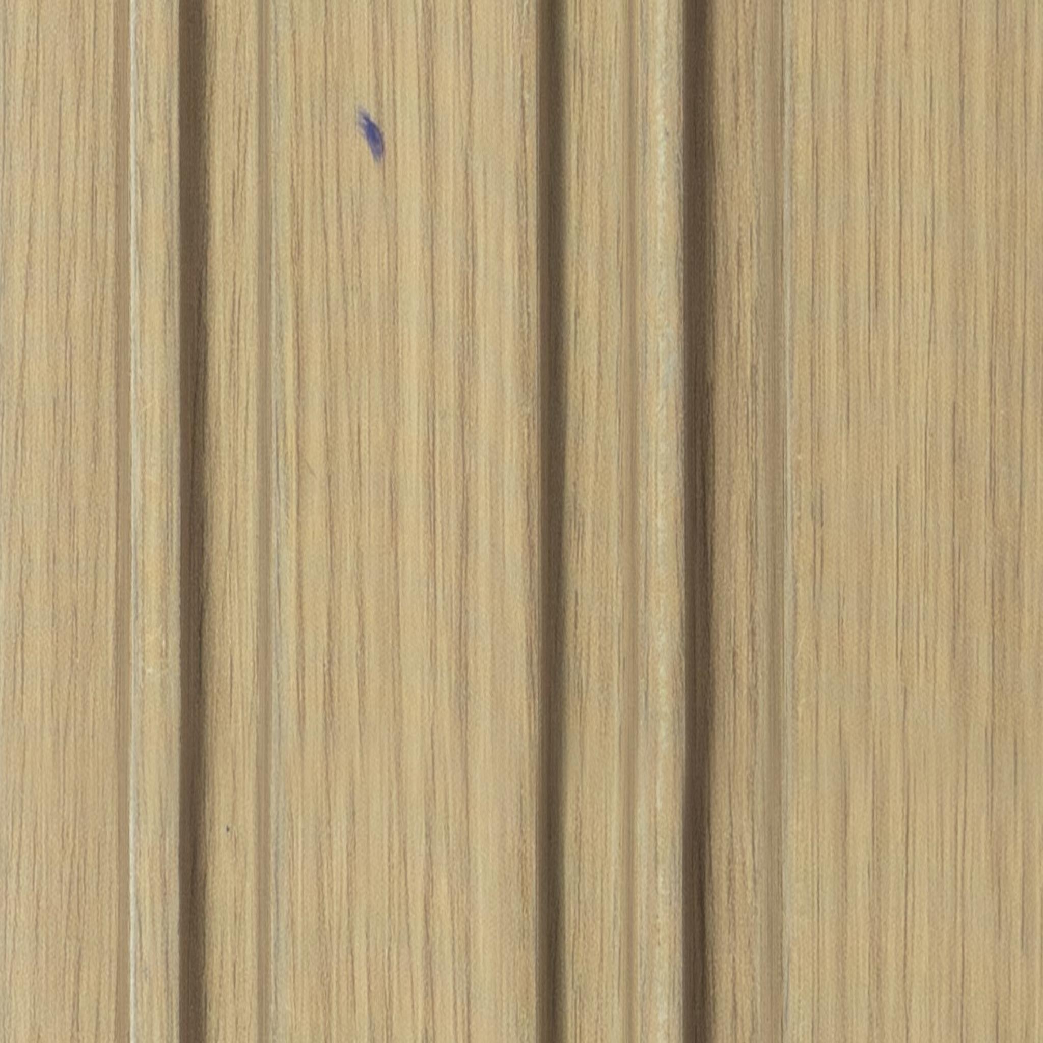 Brown Wooden Charcoal Louver Wood 9.5x0.41 Ft - Wl 3425