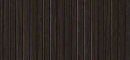 Brown Wooden Charcoal Louver Wood 9.5x0.5 Ft - Fl 2027